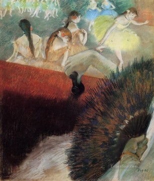  dancer Oil Painting - At the Ballet Impressionism ballet dancer Edgar Degas